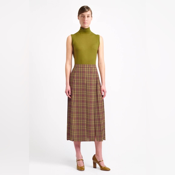 Emilia Wickstead Dresses & Skirts - Emilia Wickstead Gwyneth Multicolored Crepe Georgette Midi Skirt